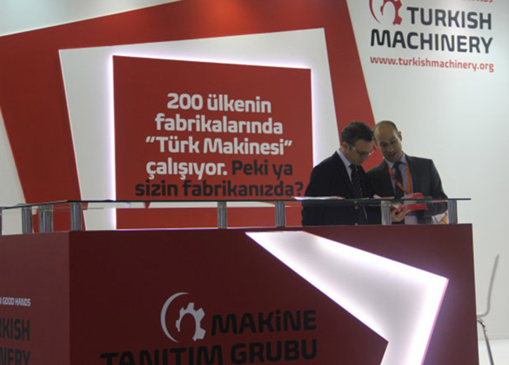 Makine Tanıtım Grubu 15. Uluslararası Müsiad Fuarı’nda