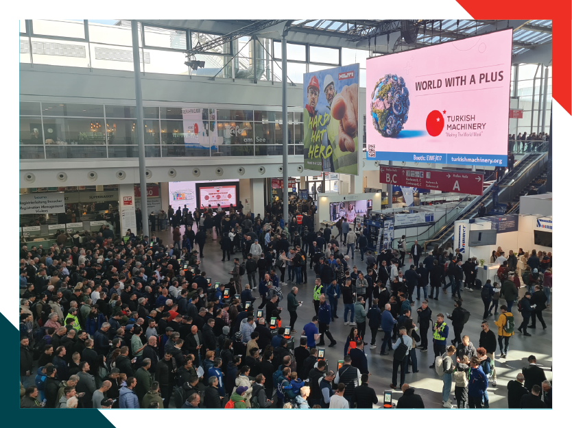 Turkish Machinery hat Bauma Munchen teilgenommen.