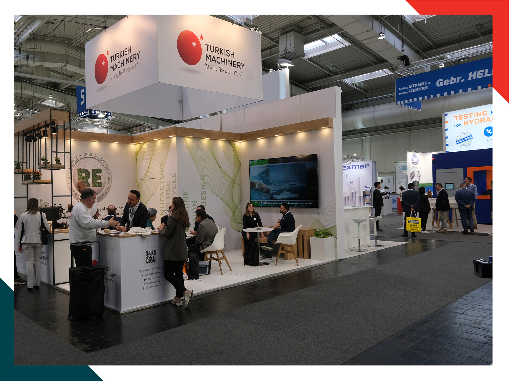 Turkish Machinery Has Participated in Hannover Messe Industry Fair